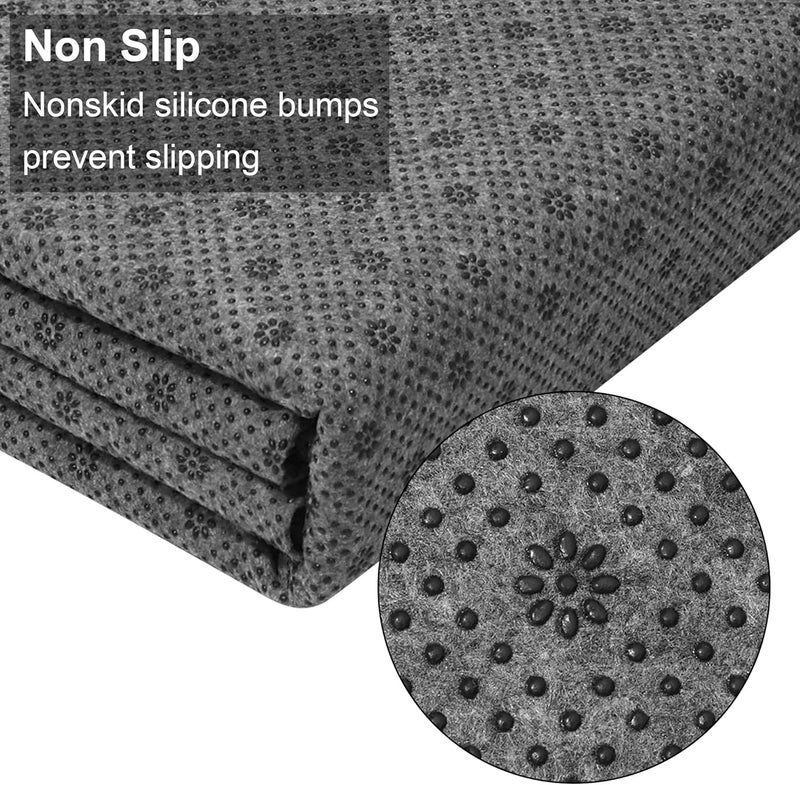 Donmon Rug Backing Non Slip for Tufting Cloth Carpet Cushion(Gray,6x4ft) - Image 3